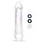 SIZE UP CLEAR VIEW PENIS EXTENDER WITH BALL LOOP EXTRA GIRTHY - 2