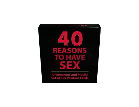 40 REASONS TO HAVE SEX
