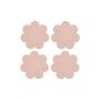 PEEKABOOS SELF ADHESIVE SATIN NIPPLE COVERS, NUDE - 2
