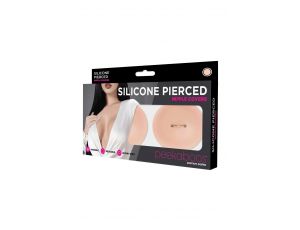 PEEKABOOS SILICONE PIERCED NIPPLE COVERS, FLESH