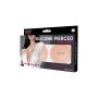 PEEKABOOS SILICONE PIERCED NIPPLE COVERS, FLESH - 2