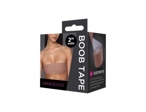 PEEKABOOS BOOB TAPE 15 FEET, LIGHT SKIN