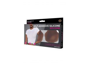 PEEKABOOS SELF ADHESIVE SILICONE NIPPLE COVERS, BROWN