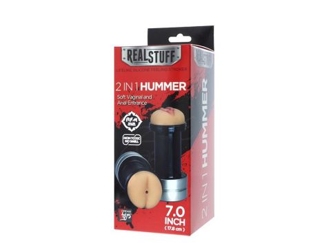 REALSTUFF 2 IN 1 HUMMER - ANUS & VAGINA - 2