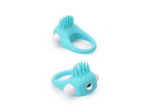 RINGS OF LOVE SILICONE STIMU RING BLUE