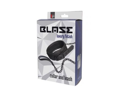 Kołnierz neoprenowy regulowany z łańcuchem Blaze Dream Toys czarny