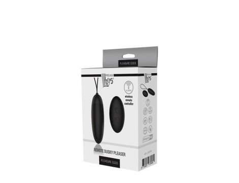 PLEASURE EGGS REMOTE DUSKY PLEASER BLACK - 4