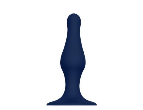 CHEEKY LOVE SILICONE PLUG LARGE BLUE - 2