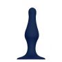 CHEEKY LOVE SILICONE PLUG LARGE BLUE - 3