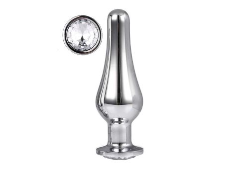 GLEAMING LOVE SILVER PLEASURE PLUG L - 2