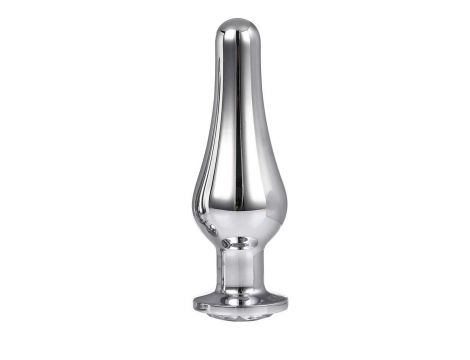 GLEAMING LOVE SILVER PLEASURE PLUG L - 3