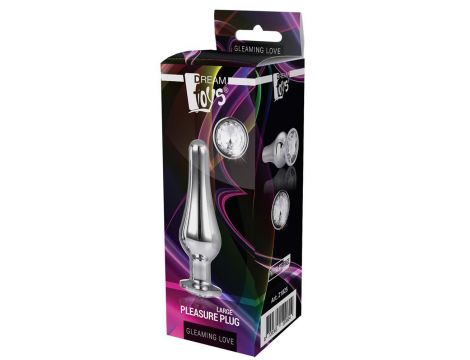 GLEAMING LOVE SILVER PLEASURE PLUG L - 5