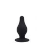 CHEEKY LOVE DUAL DENSITY PLEASURE PLUG L BLACK - 2