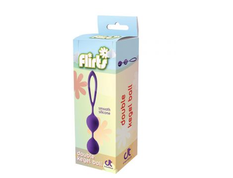 FLIRTS KEGEL BALLS PURPLE - 5