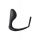 FANTASSTIC ANAL PLUG WITH COCKRING BLACK