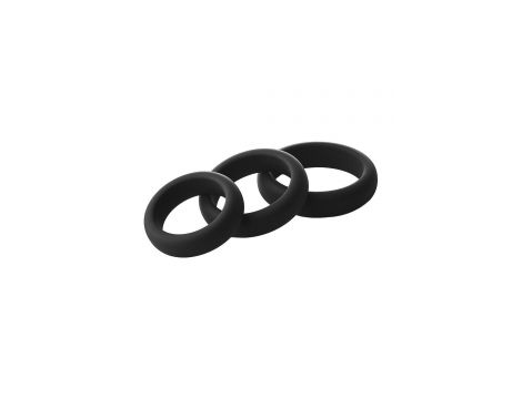 RAMROD SMOOTH SILICONE COCKRING PACK - 3