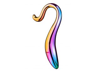 GLAMOUR GLASS ELEGANT CURVED DILDO