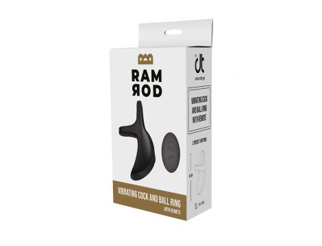 RAMROD VIBRATING COCK AND BALL RING WITH REMOTE - 5