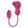 ESSENTIALS FLEXIBLE DUAL STIMULATOR AND VIBRATING EGG PINK