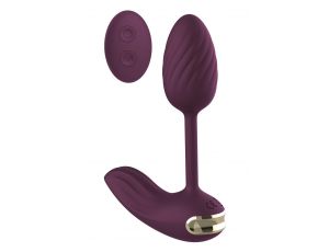 Jajko wibrujące elastyczne Dream Toys fioletowe USB