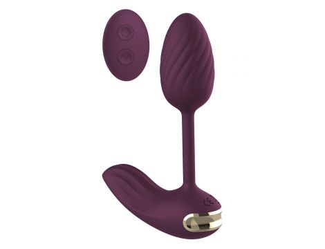 Jajko wibrujące elastyczne Dream Toys fioletowe USB