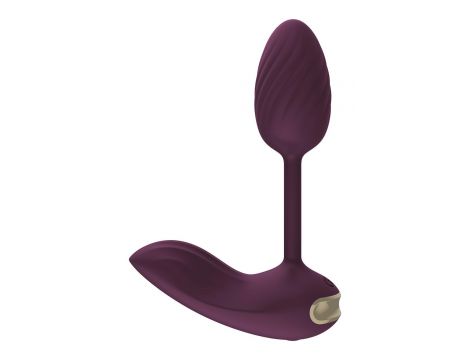 Jajko wibrujące elastyczne Dream Toys fioletowe USB - 4