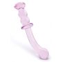 GLAZE GLASS ROSEBUD G-SPOT DILDO - 6