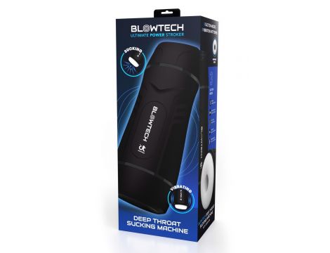 Masturbator ssący Blowtech z wibracją Dream Toys USB - 4