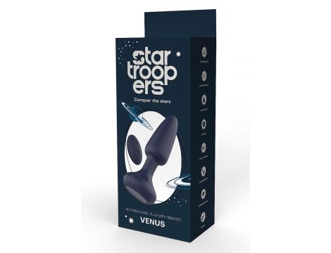 STAR TROOPER VENUS ROTATING ANAL PLUG WITH REMOTE - 4