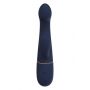 Wibrator króliczek duo Hestia ciemnoniebieski silikonowy USB 21 cm Dreamtoy - 3