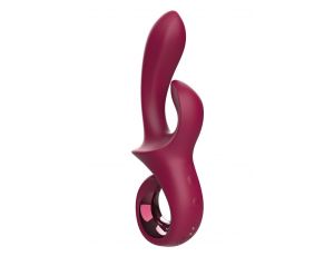 Wibrator króliczek Glam Duo Dreamtoys silikonowy USB 22 cm