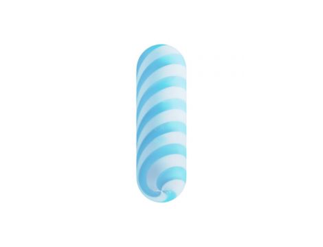 Wibrator bullet Glitz Blue For You Dreamtoys niebieski USB 10,9 cm - 3