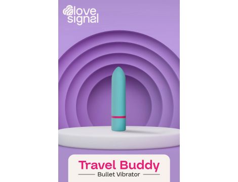 Wibrator bullet Travel Buddy Dream Toys 10 cm USB - 8