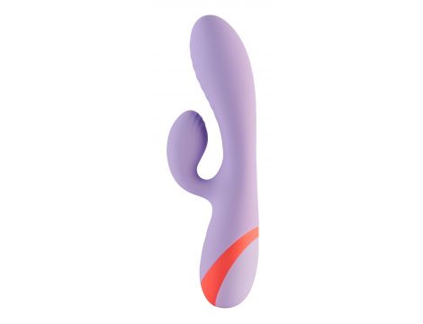 Wibrator króliczek silikonowy Twin Toned Duo Dream Toys USB 19 cm - 2