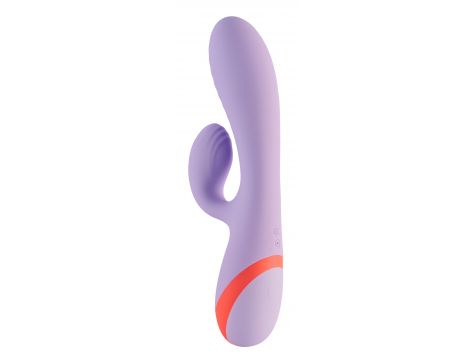 Wibrator króliczek silikonowy Twin Toned Duo Dream Toys USB 19 cm - 8