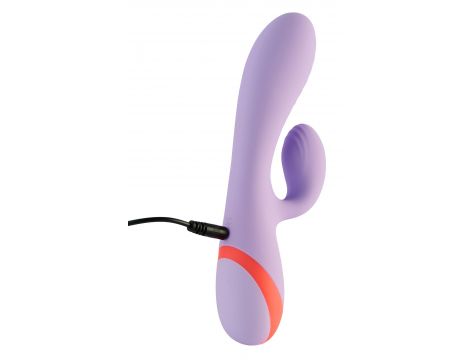 Wibrator króliczek silikonowy Twin Toned Duo Dream Toys USB 19 cm - 6