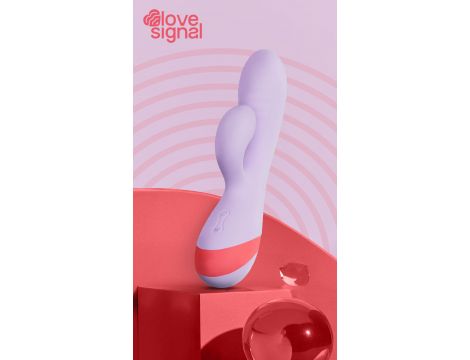 Wibrator króliczek silikonowy Twin Toned Duo Dream Toys USB 19 cm - 10