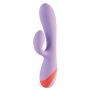 Wibrator króliczek silikonowy Twin Toned Duo Dream Toys USB 19 cm - 2