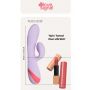 Wibrator króliczek silikonowy Twin Toned Duo Dream Toys USB 19 cm - 8