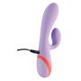 Wibrator króliczek silikonowy Twin Toned Duo Dream Toys USB 19 cm - 7