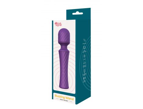 Masażer wibrujący Dream Toys Buzzing Wand silikonowy USB - 13