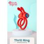 Pierścień erekcyjny wibrujący Dream Toys Thrill Ring USB - 10