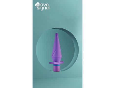 Korek analny wibrujący Tingling Touch Dream Toys silikonowy 13 cm USB - 7