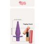 Korek analny wibrujący Tingling Touch Dream Toys silikonowy 13 cm USB - 10