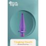 Korek analny wibrujący Tingling Touch Dream Toys silikonowy 13 cm USB - 9