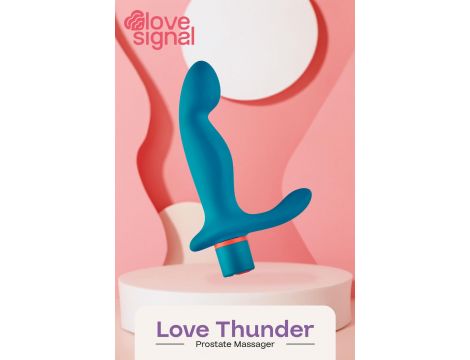 Masażer prostaty Love Thunder Dream Toys silikonowy USB 15 cm - 9