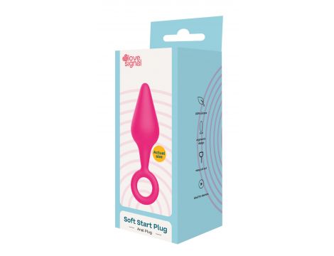Korek analny Soft Start silikonowy Dream Toys 9 cm - 7