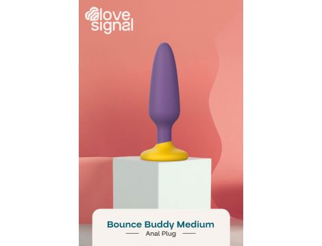 Korek analny silikonowy Bounce Buddy Medium Dream Toys 11 cm - 5