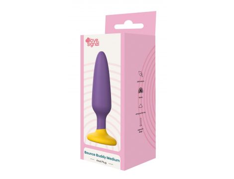 Korek analny silikonowy Bounce Buddy Medium Dream Toys 11 cm - 7