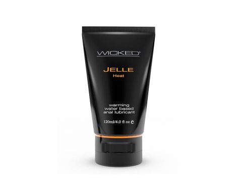WICKED JELLE HEAT ANAL LUBRICANT 120ML - 2